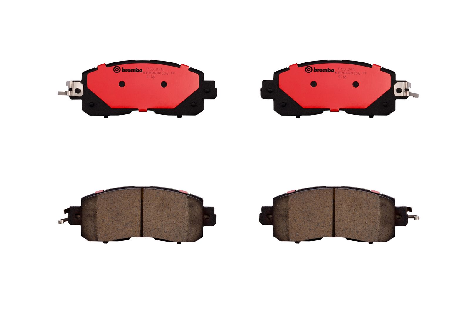 PRIME Ceramic Front Disc Brake Pad Set - P56104N_01
