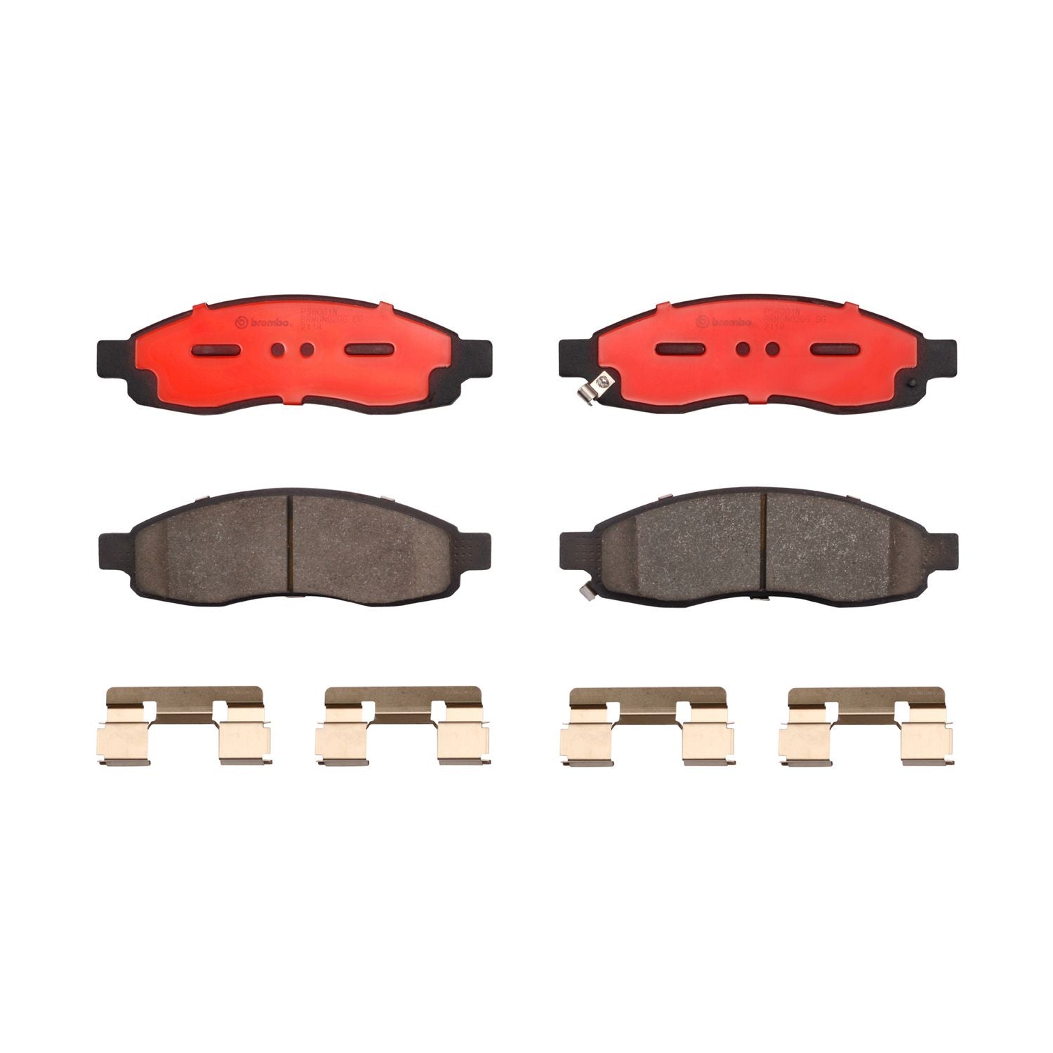 PRIME Ceramic Front Disc Brake Pad Set - P58001N_01