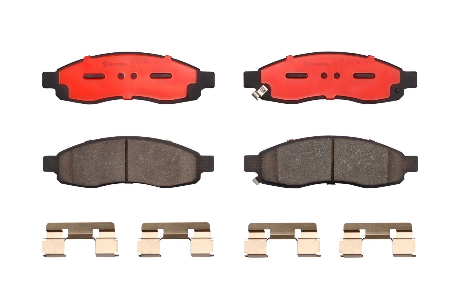 PRIME Ceramic Front Disc Brake Pad Set - P58001N_01