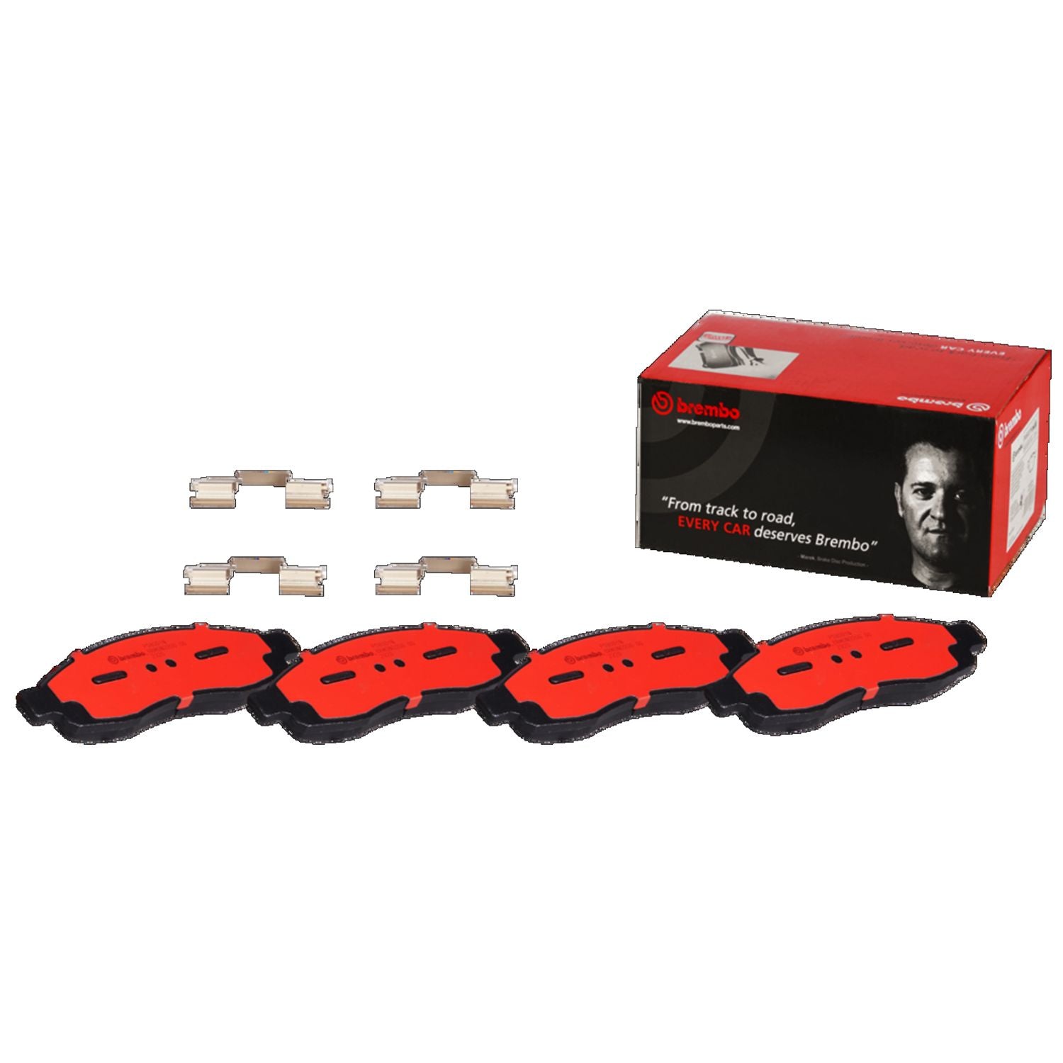 PRIME Ceramic Front Disc Brake Pad Set - P58001N_02