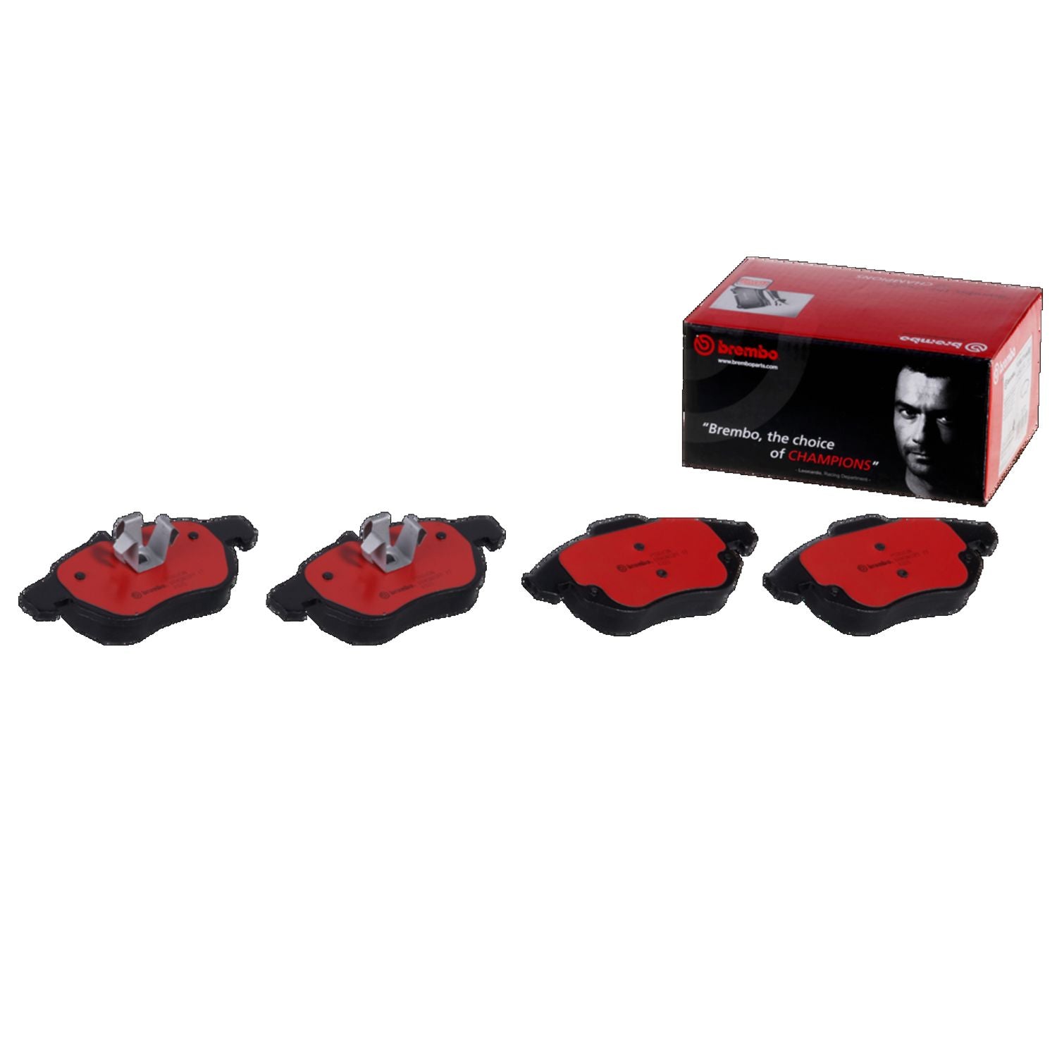PRIME Ceramic Front Disc Brake Pad Set - P59043N_02