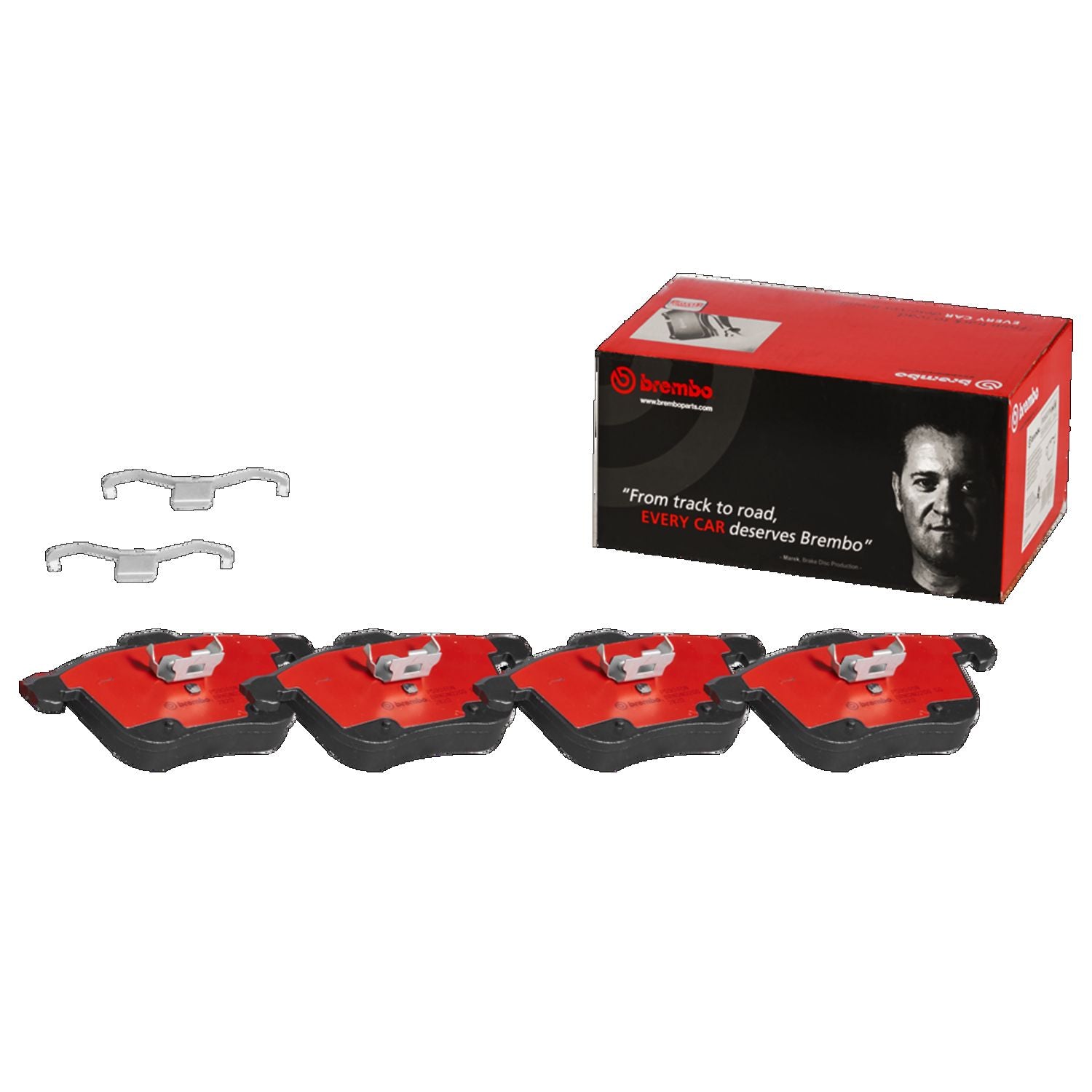 PRIME Ceramic Front Disc Brake Pad Set - P59046N_02