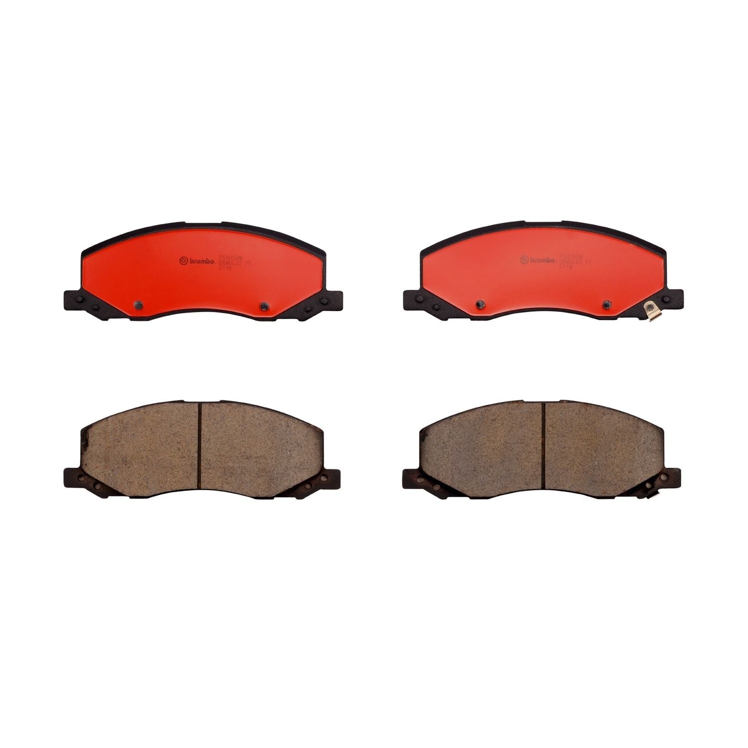 PRIME Ceramic Front Disc Brake Pad Set - P59058N_01