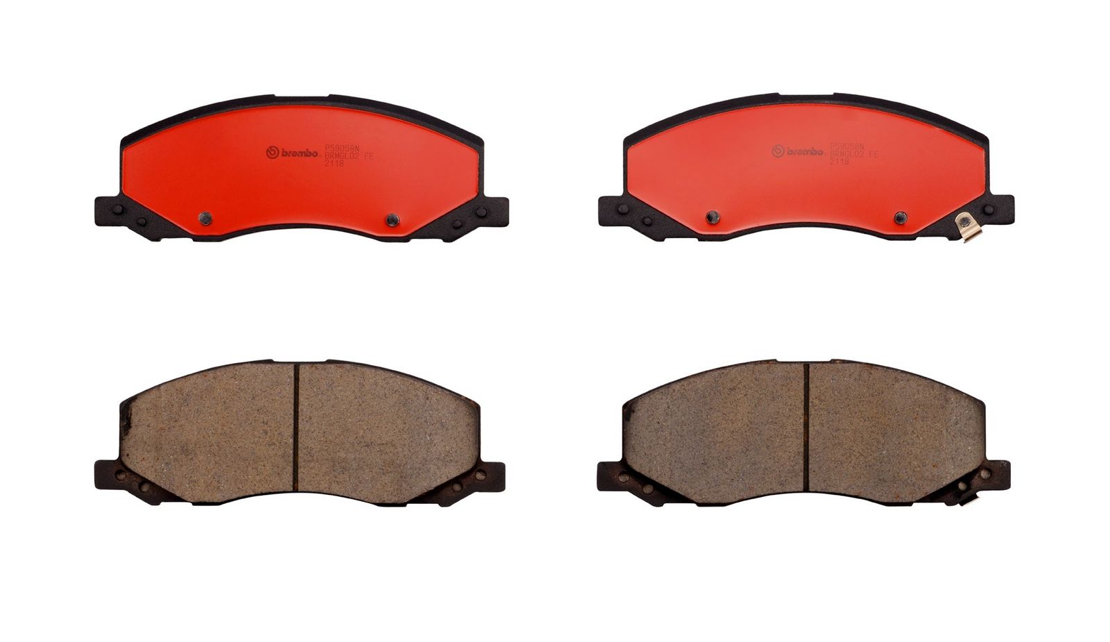 PRIME Ceramic Front Disc Brake Pad Set - P59058N_01