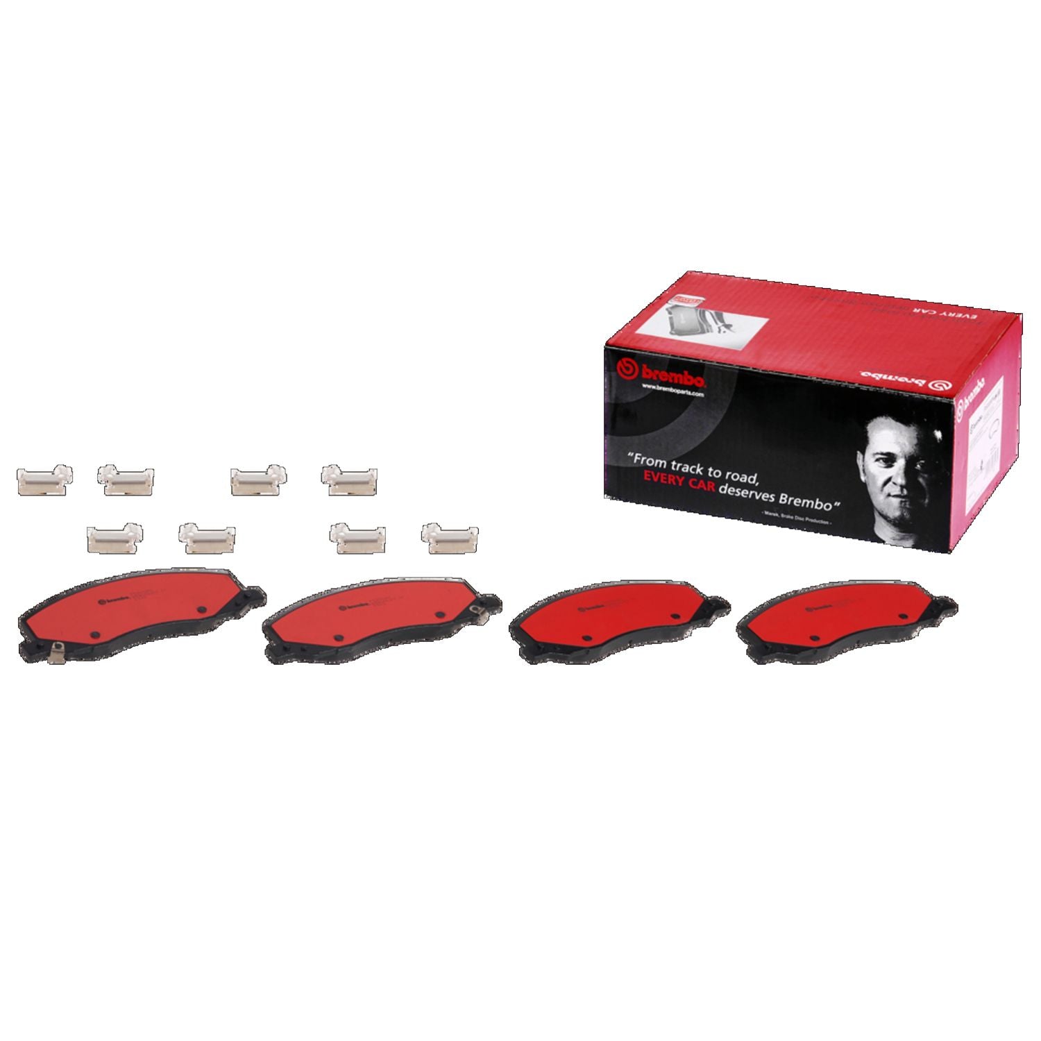 PRIME Ceramic Front Disc Brake Pad Set - P59058N_02