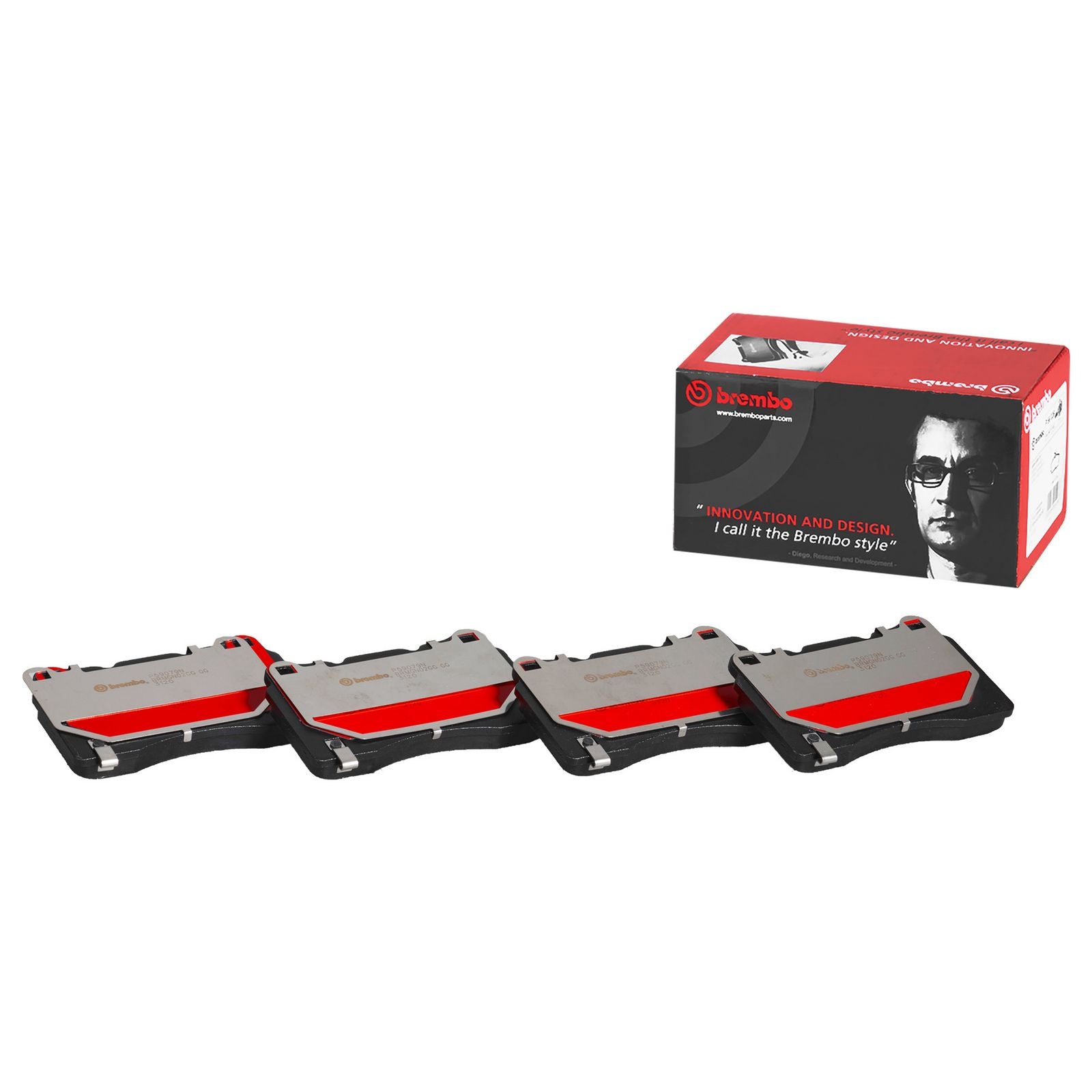PRIME Ceramic Front Disc Brake Pad Set - P59079N_01