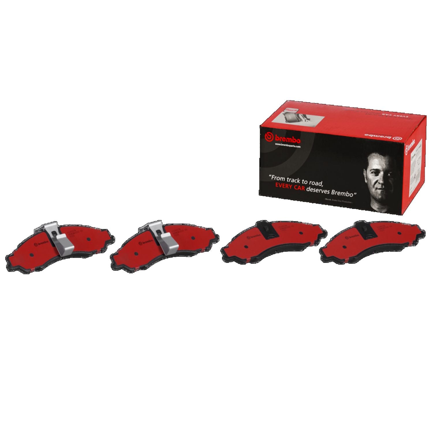 PRIME Ceramic Front Disc Brake Pad Set - P64002N_02