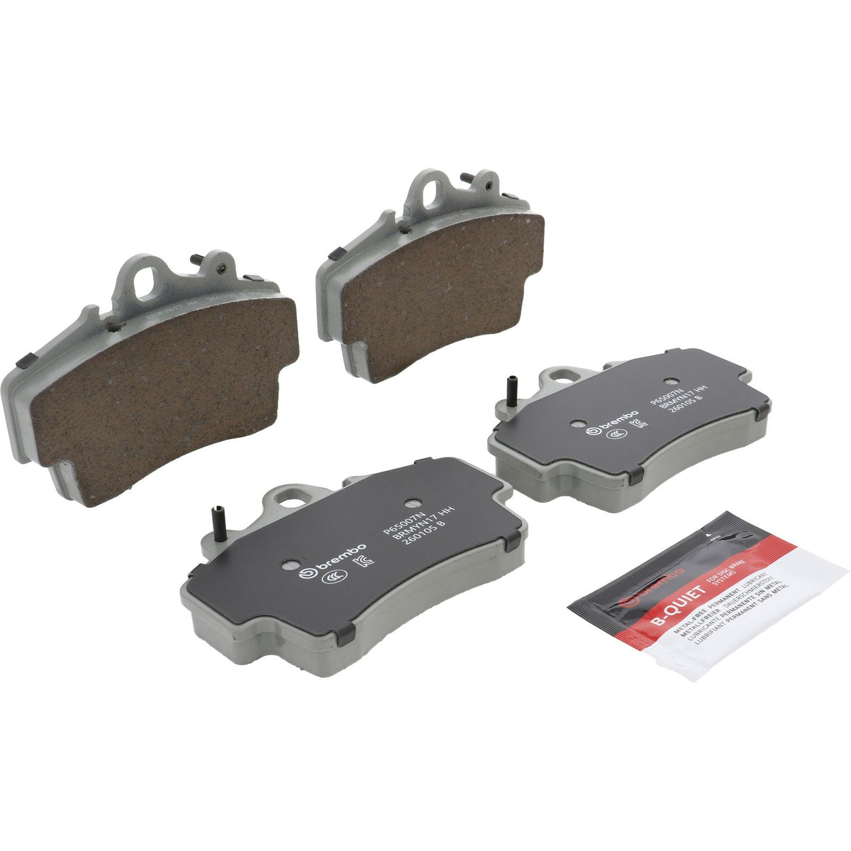 PRIME Ceramic Front Disc Brake Pad Set - P65007N_02