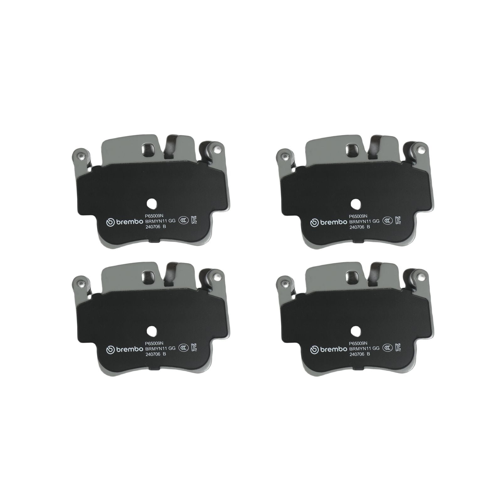 PRIME Ceramic Front Disc Brake Pad Set - P65009N_02