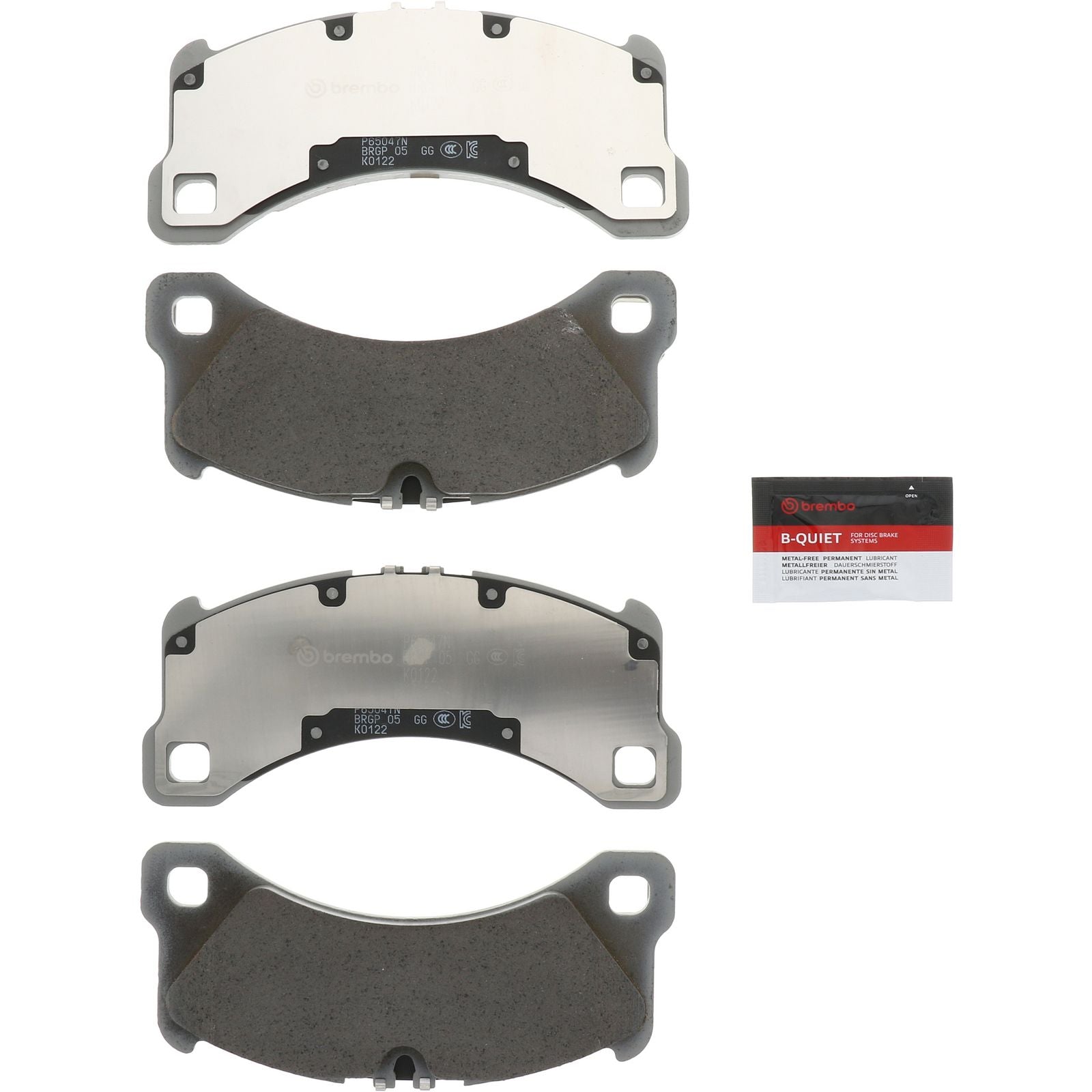 PRIME Ceramic Front Disc Brake Pad Set - P65047N_02