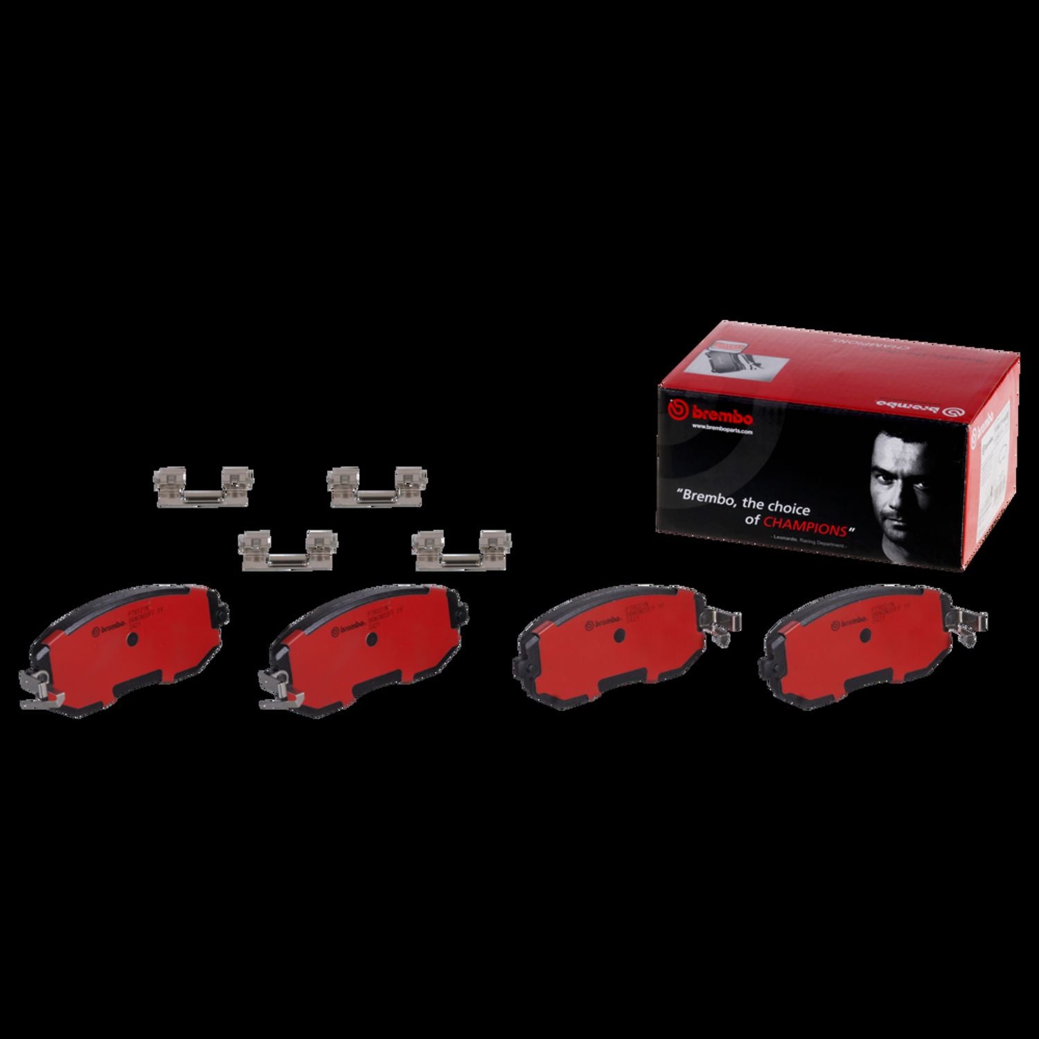 PRIME Ceramic Front Disc Brake Pad Set - P78021N_02