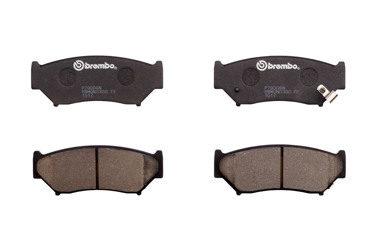 PRIME Ceramic Front Disc Brake Pad Set - P79008N_01
