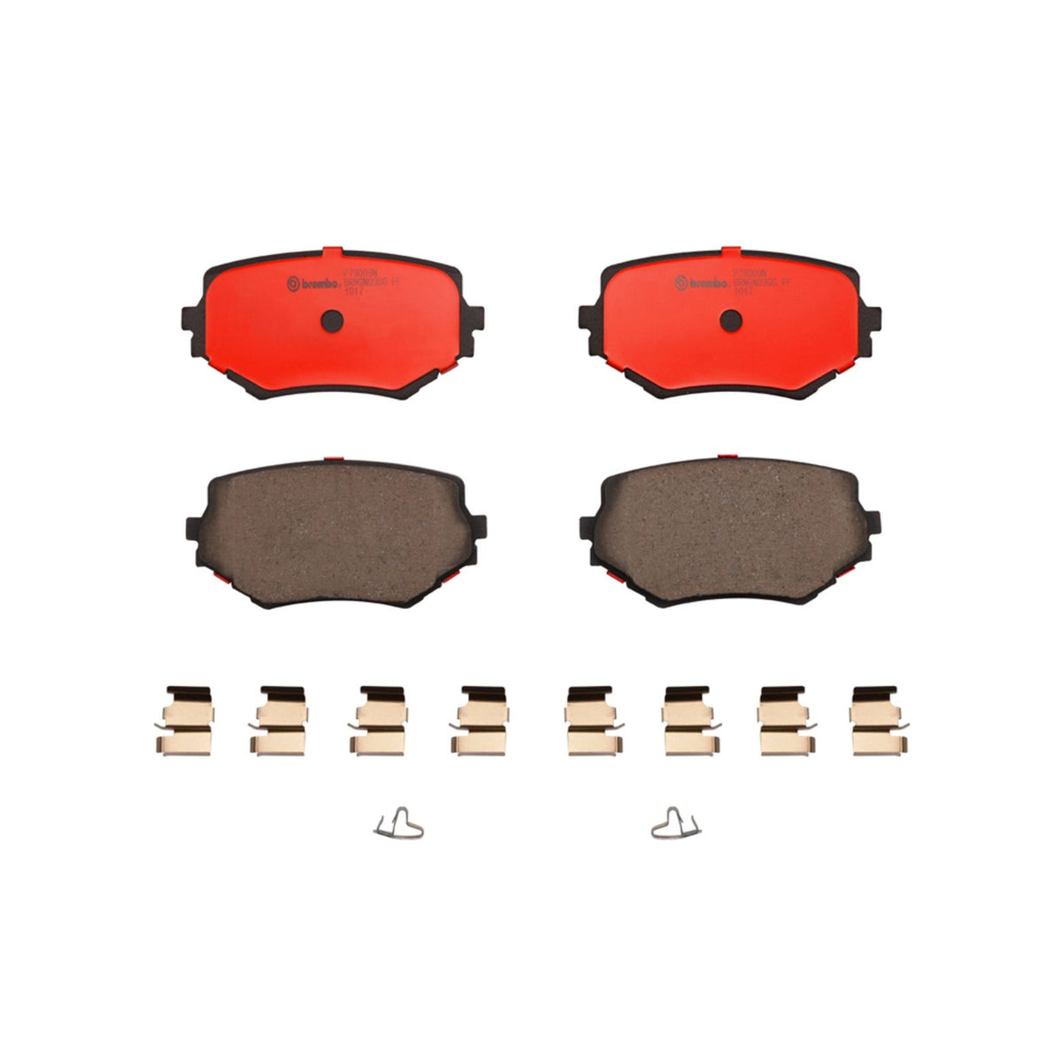 PRIME Ceramic Front Disc Brake Pad Set - P79009N_01