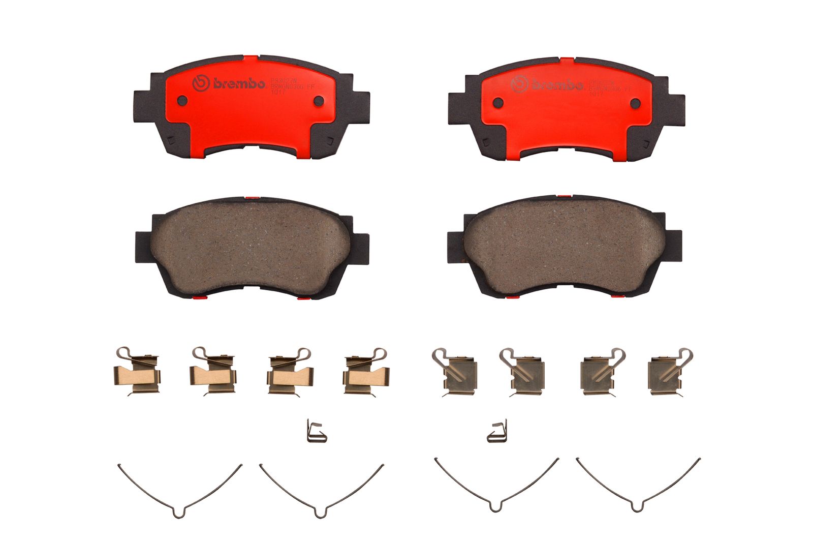 PRIME Ceramic Front Disc Brake Pad Set - P83027N_01
