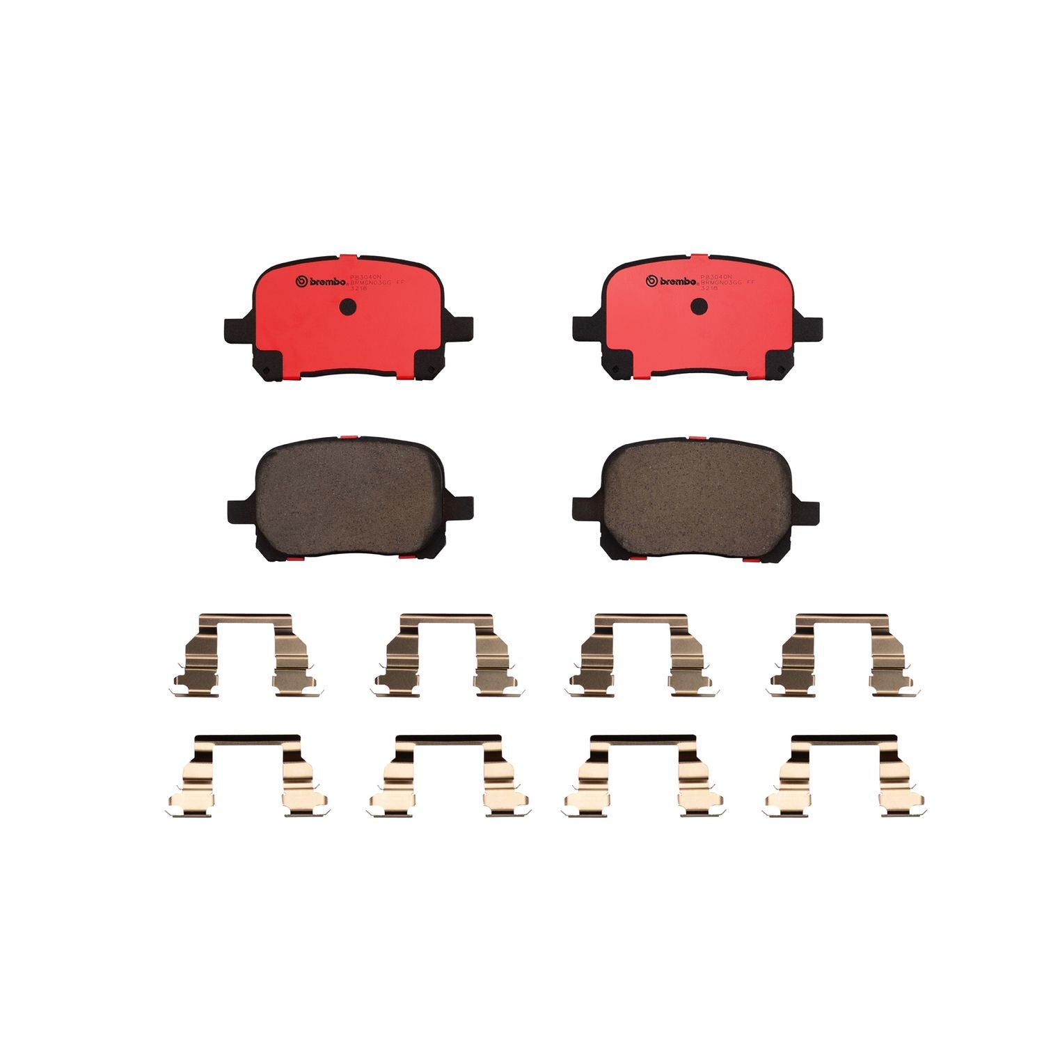 PRIME Ceramic Front Disc Brake Pad Set - P83040N_01