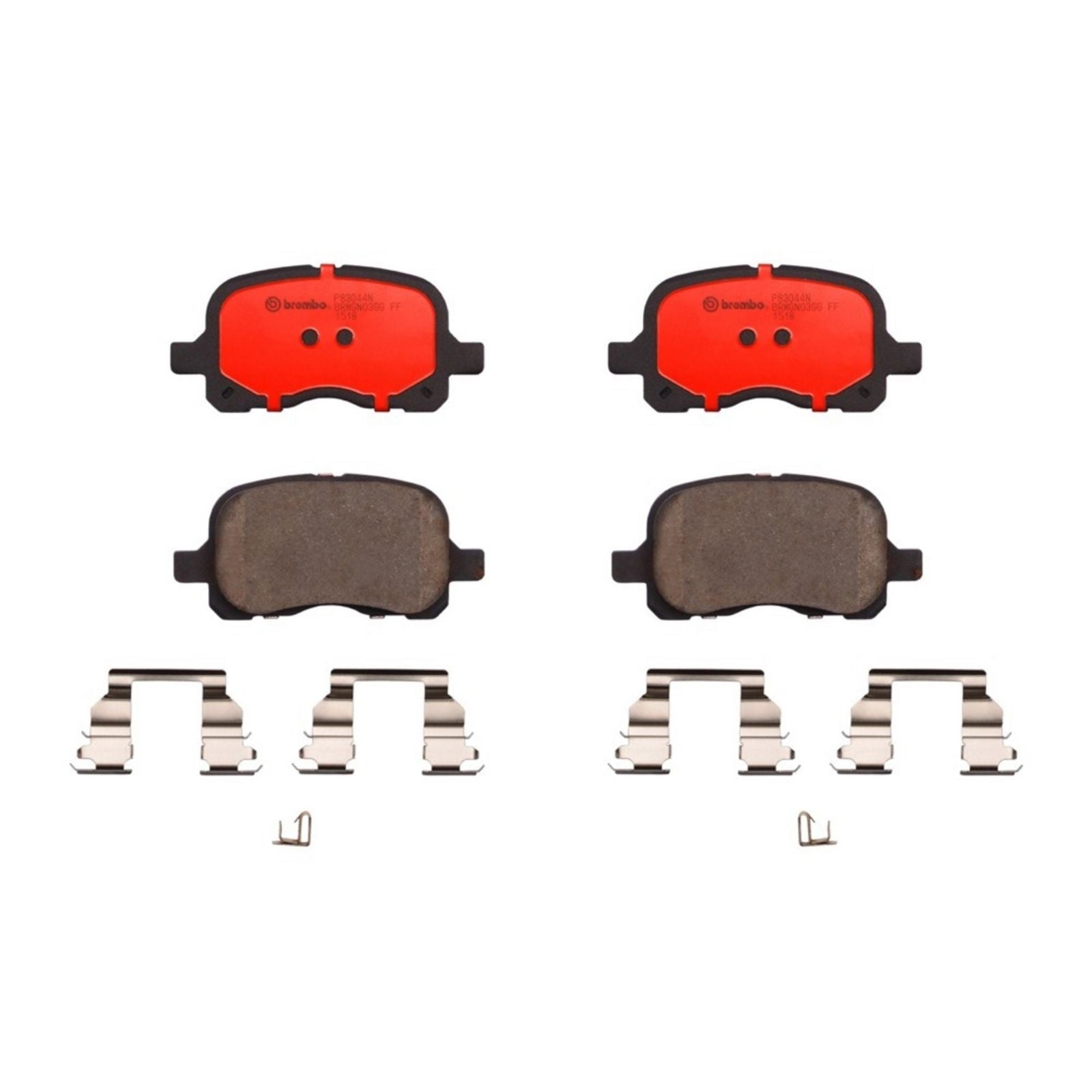 PRIME Ceramic Front Disc Brake Pad Set - P83044N_01