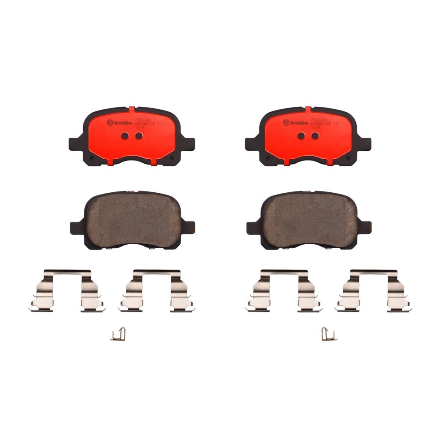 PRIME Ceramic Front Disc Brake Pad Set - P83044N_02