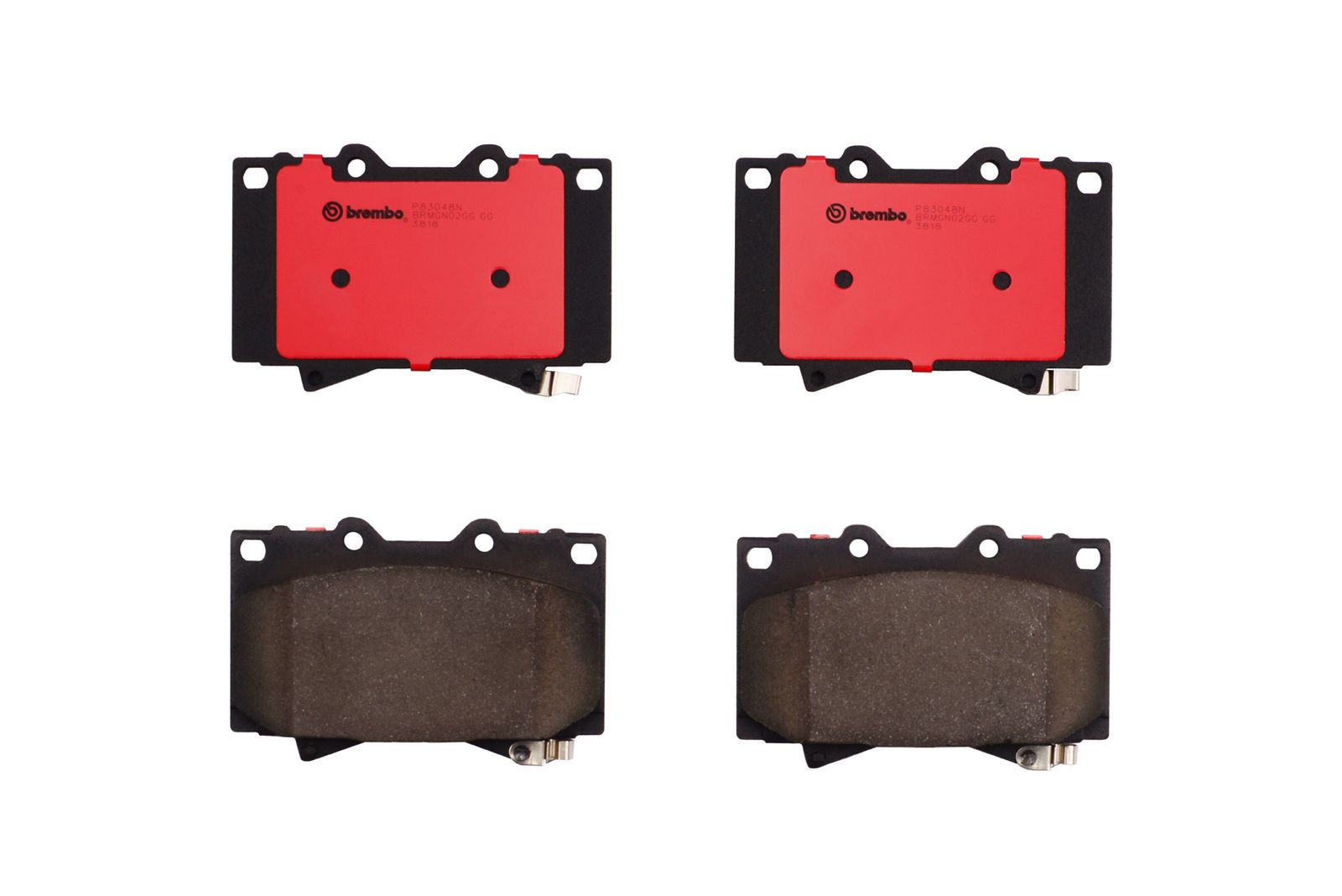 PRIME Ceramic Front Disc Brake Pad Set - P83048N_01