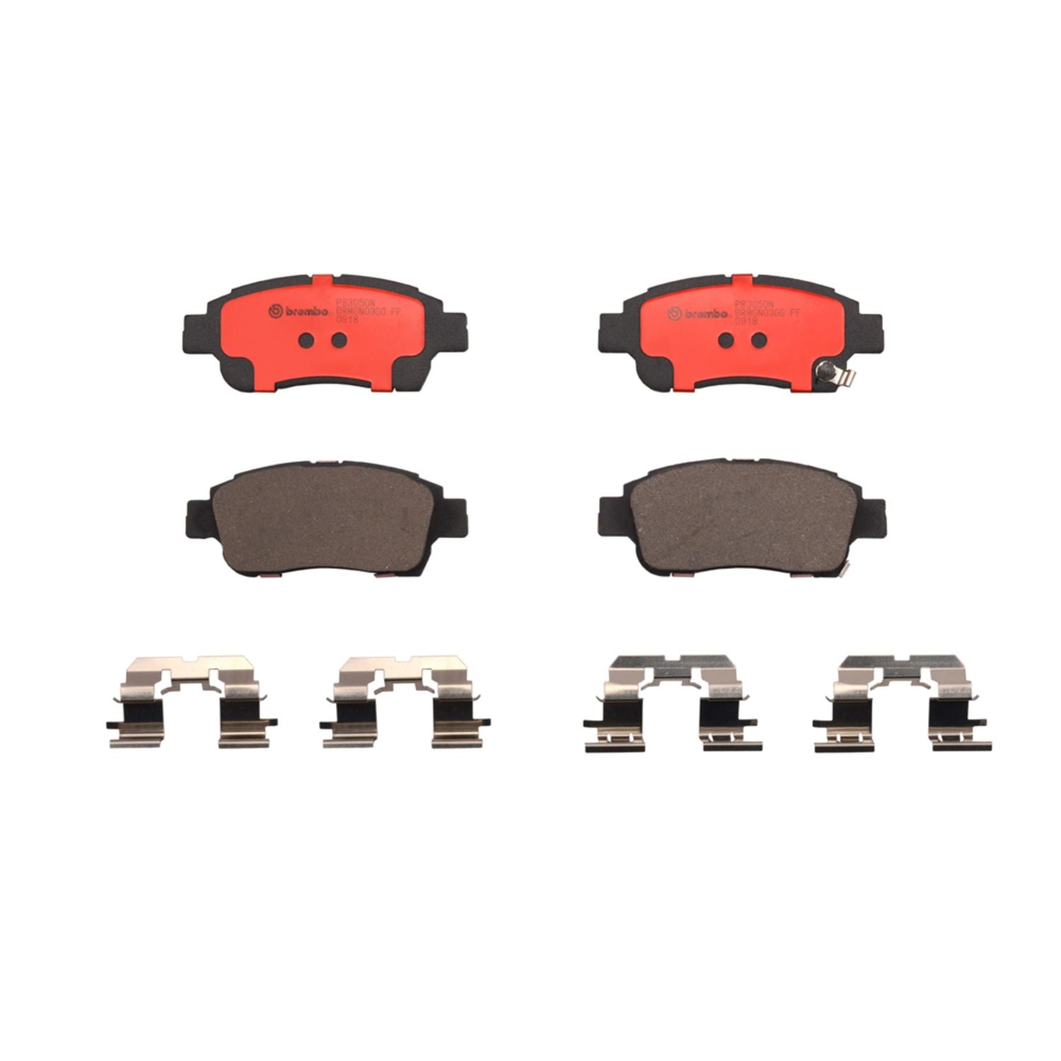 PRIME Ceramic Front Disc Brake Pad Set - P83050N_02