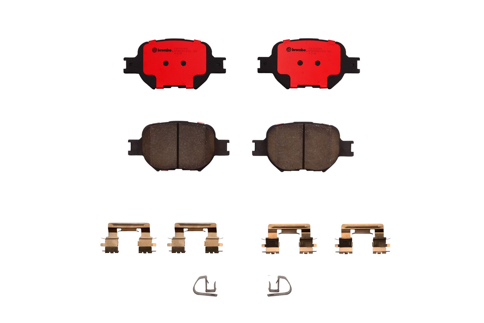 PRIME Ceramic Front Disc Brake Pad Set - P83054N_01