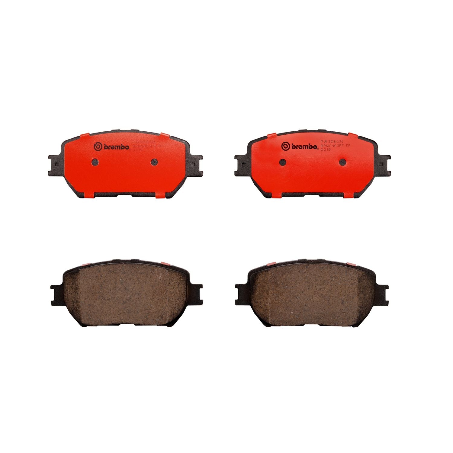 PRIME Ceramic Front Disc Brake Pad Set - P83062N_02