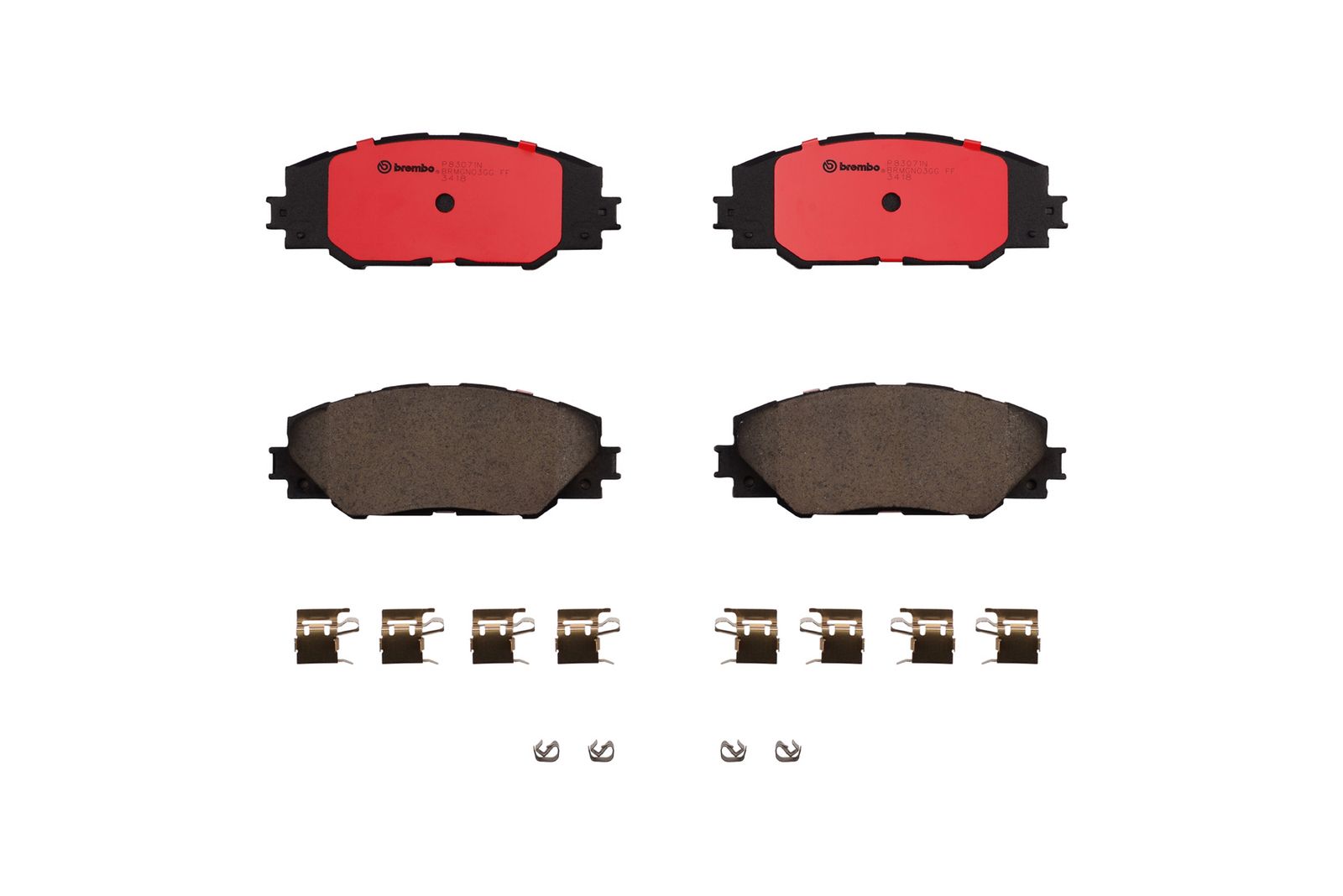 PRIME Ceramic Front Disc Brake Pad Set - P83071N_01