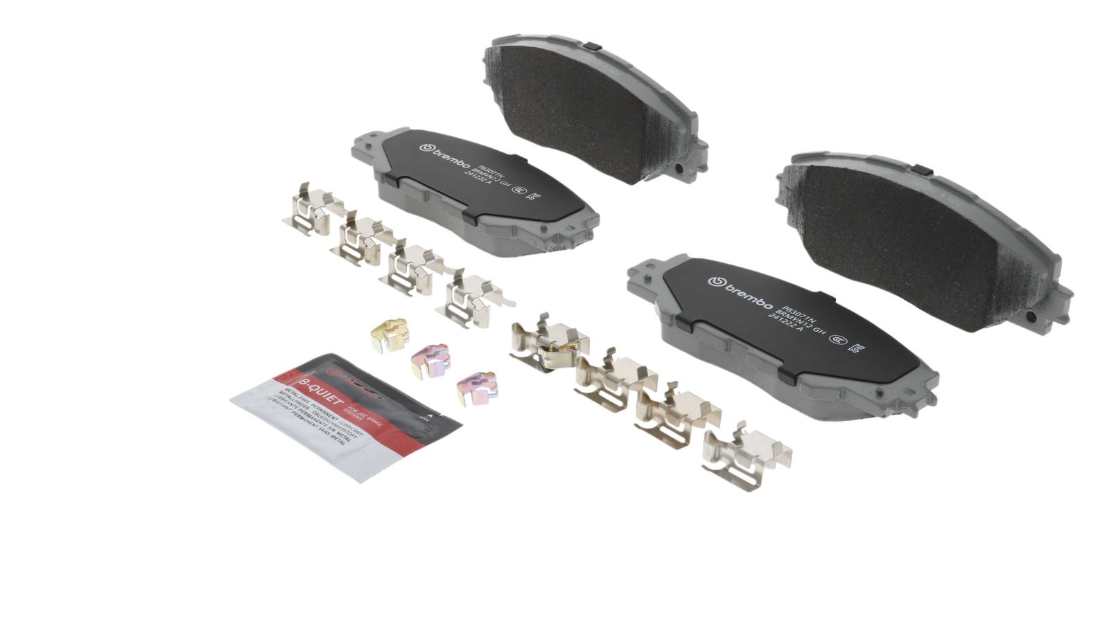PRIME Ceramic Front Disc Brake Pad Set - P83071N_09