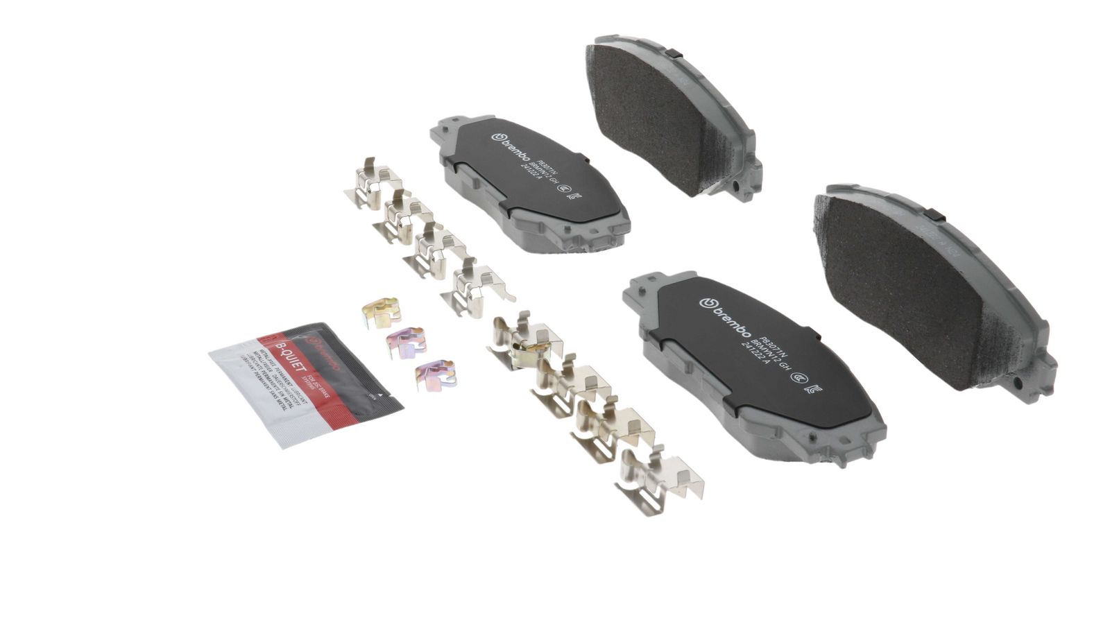 PRIME Ceramic Front Disc Brake Pad Set - P83071N_10