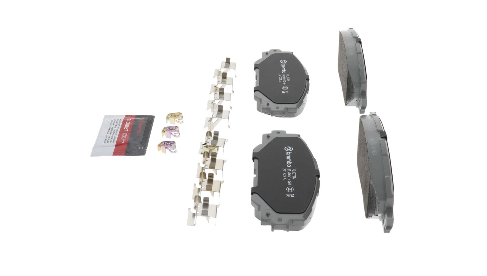 PRIME Ceramic Front Disc Brake Pad Set - P83071N_12