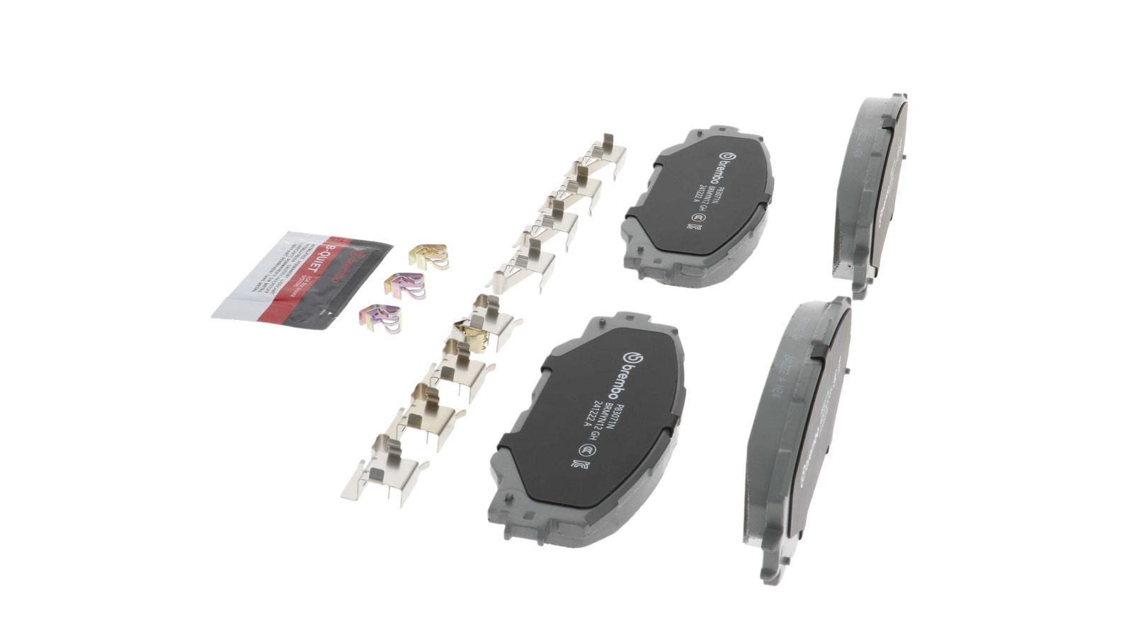 PRIME Ceramic Front Disc Brake Pad Set - P83071N_13