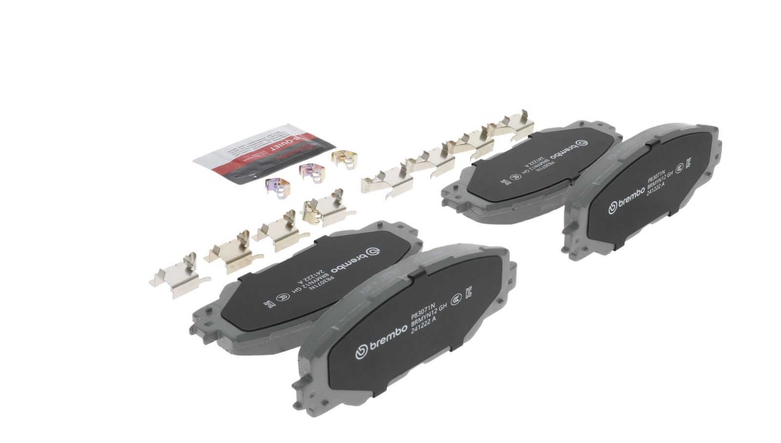 PRIME Ceramic Front Disc Brake Pad Set - P83071N_15