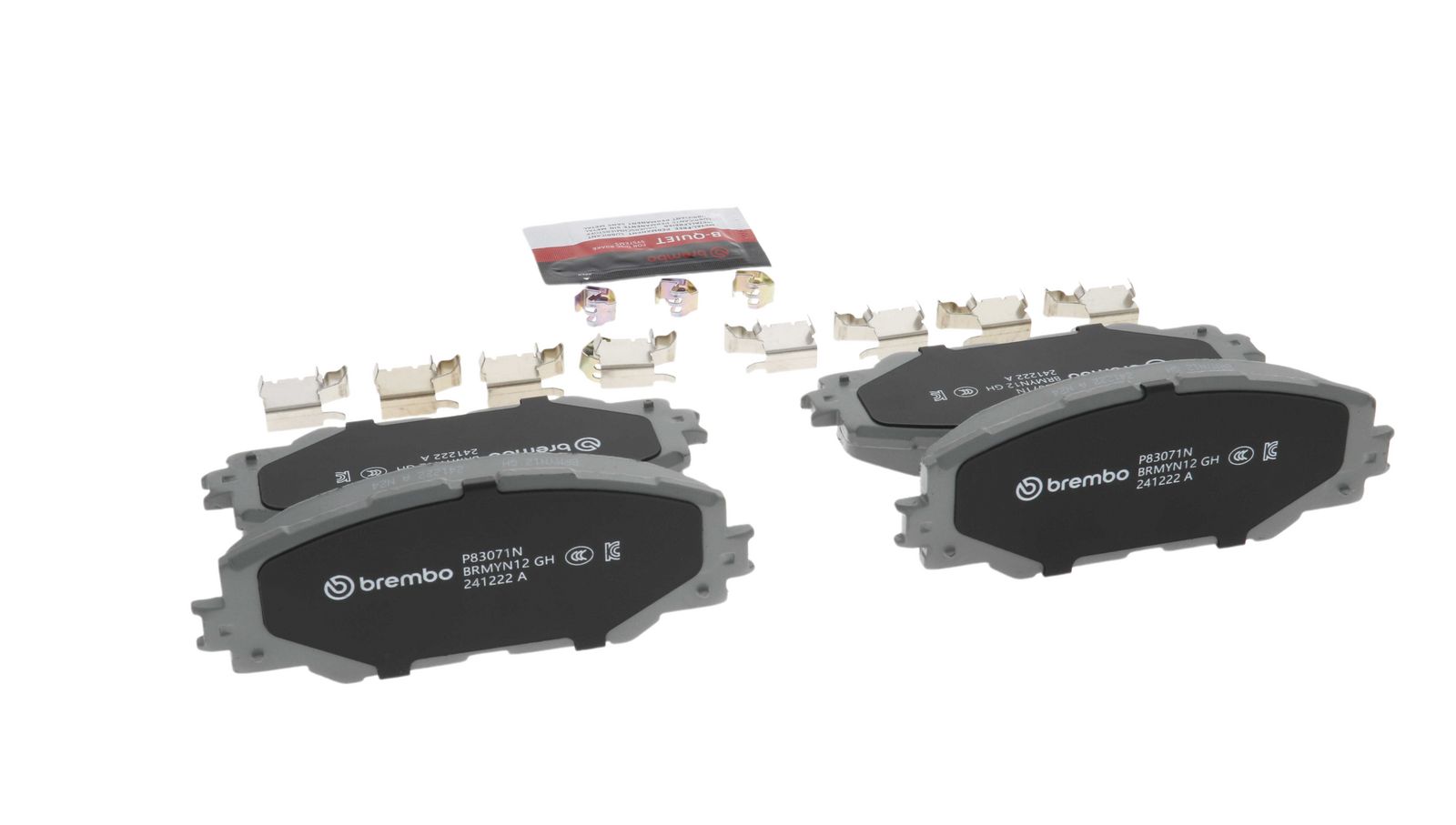 PRIME Ceramic Front Disc Brake Pad Set - P83071N_17