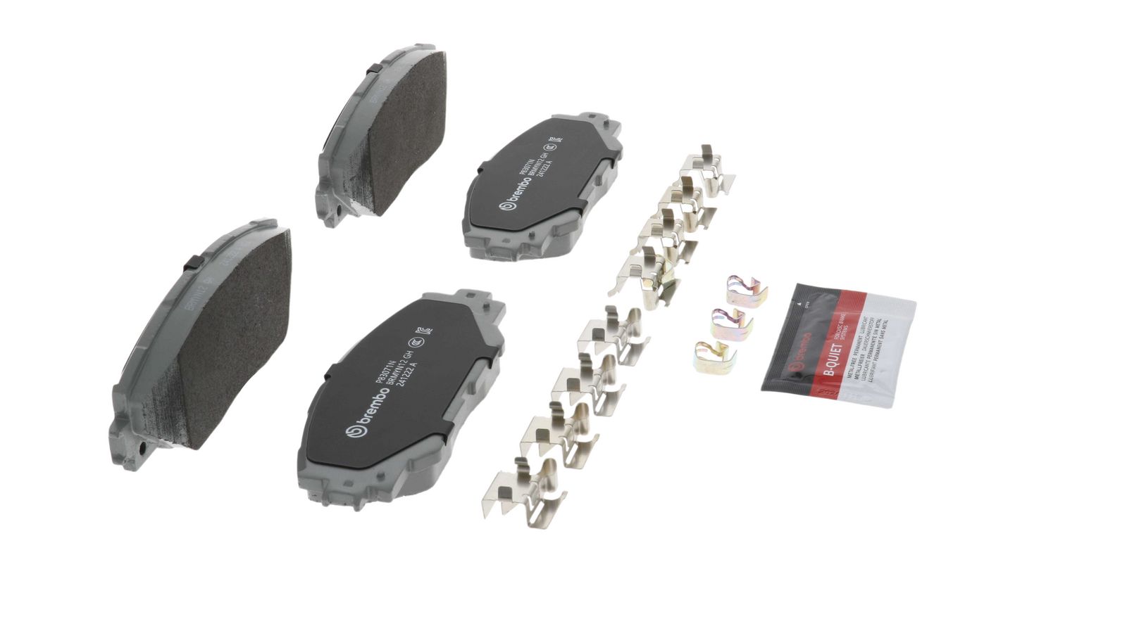 PRIME Ceramic Front Disc Brake Pad Set - P83071N_25