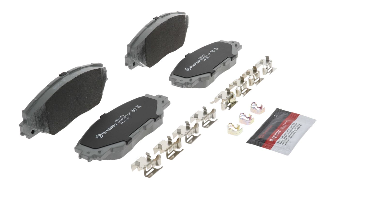 PRIME Ceramic Front Disc Brake Pad Set - P83071N_26