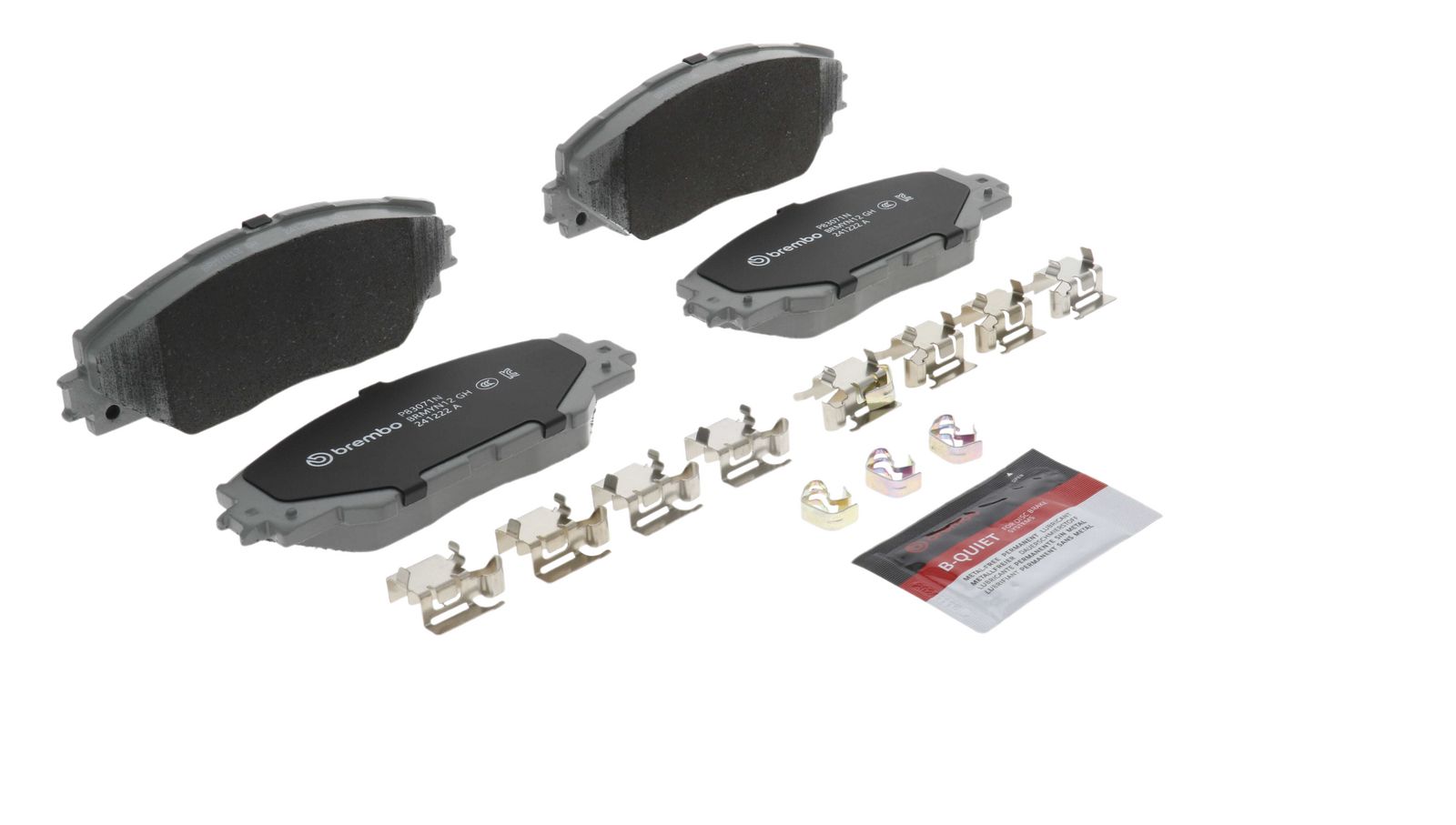 PRIME Ceramic Front Disc Brake Pad Set - P83071N_27