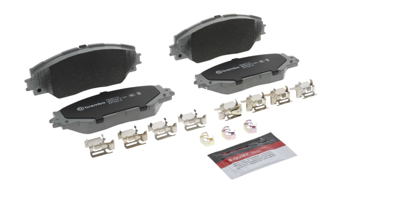 PRIME Ceramic Front Disc Brake Pad Set - P83071N_28