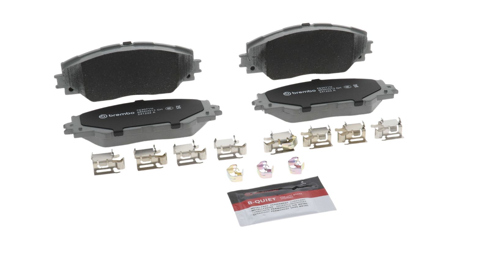 PRIME Ceramic Front Disc Brake Pad Set - P83071N_29