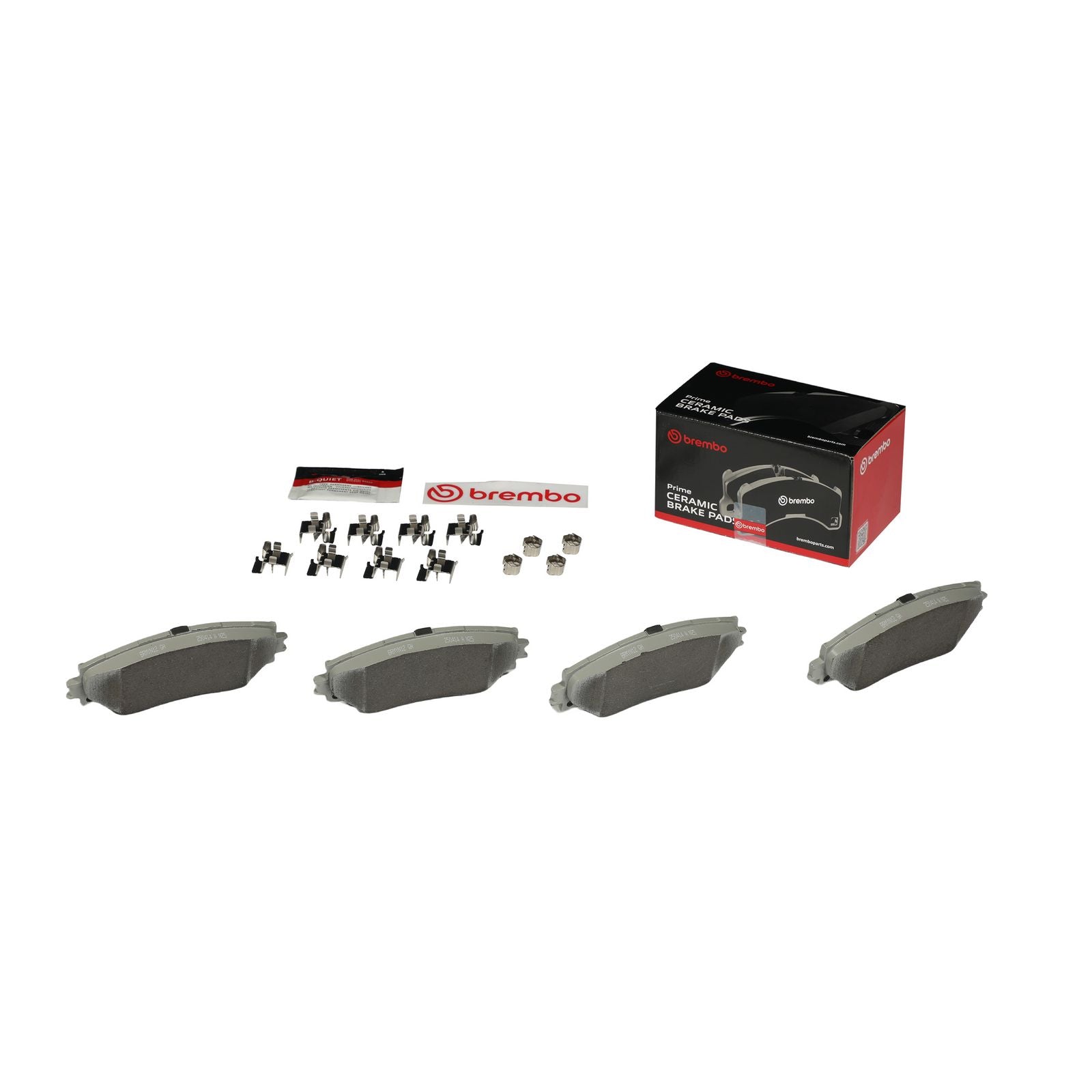 PRIME Ceramic Front Disc Brake Pad Set P83082N | Brembostore