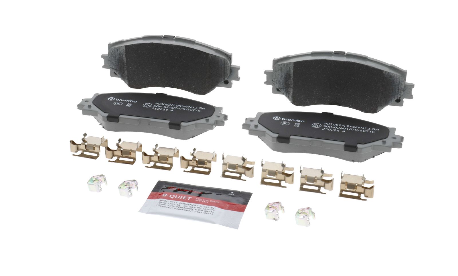 PRIME Ceramic Front Disc Brake Pad Set - P83082N_08