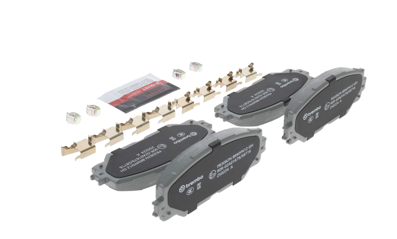 PRIME Ceramic Front Disc Brake Pad Set - P83082N_16