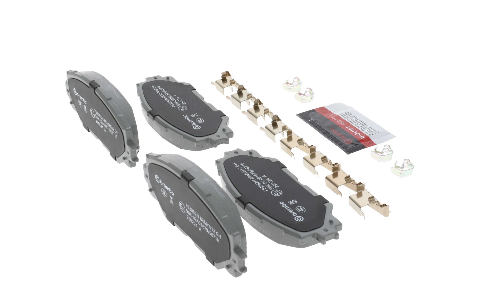 PRIME Ceramic Front Disc Brake Pad Set - P83082N_23