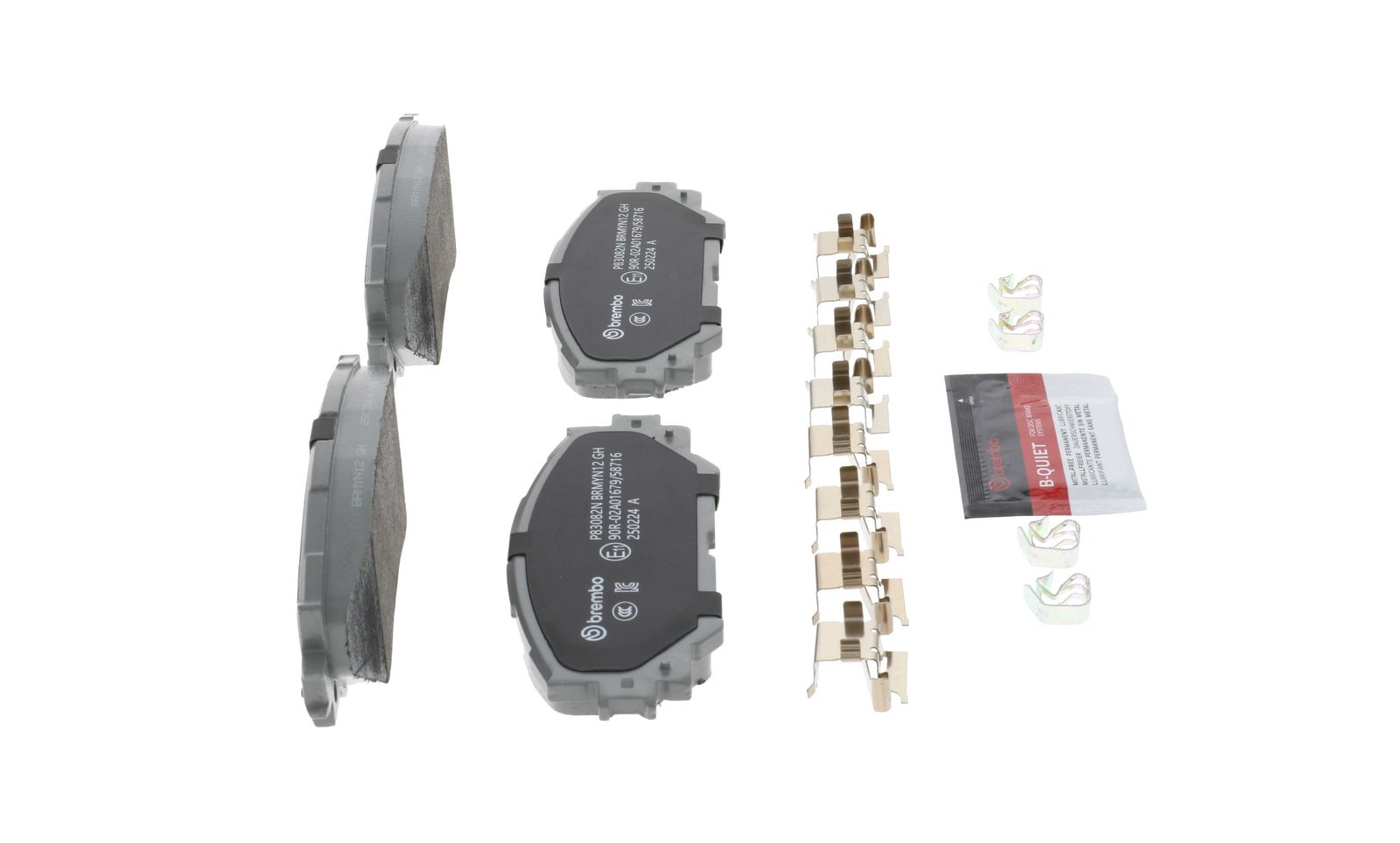 PRIME Ceramic Front Disc Brake Pad Set - P83082N_25