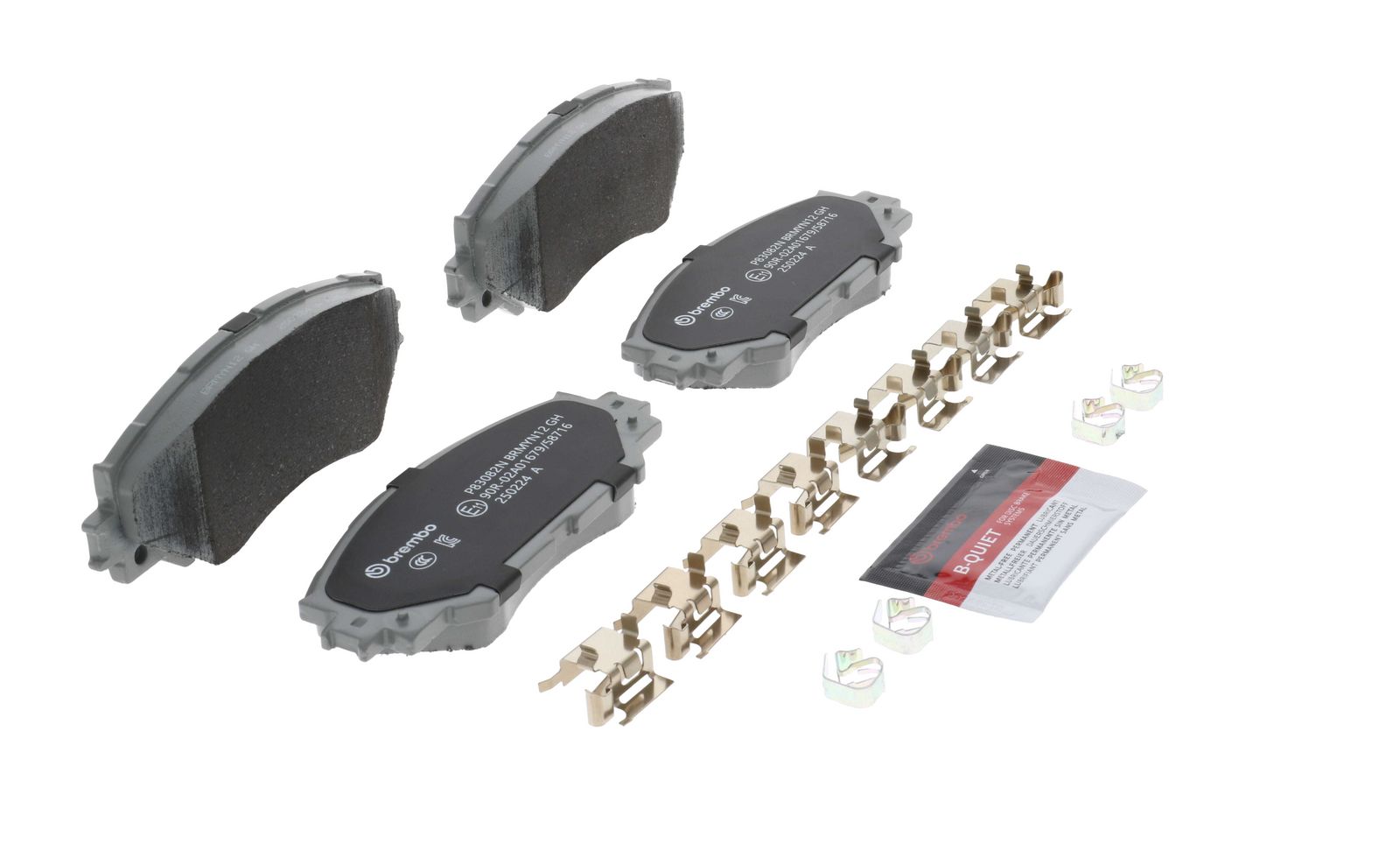 PRIME Ceramic Front Disc Brake Pad Set - P83082N_27
