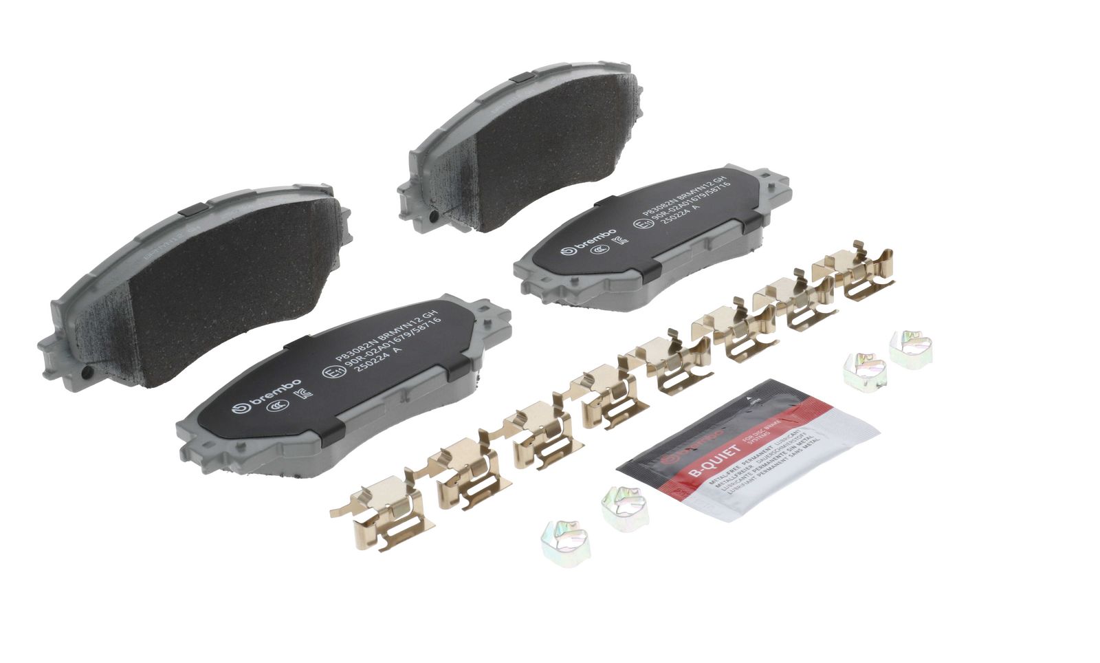 PRIME Ceramic Front Disc Brake Pad Set - P83082N_28