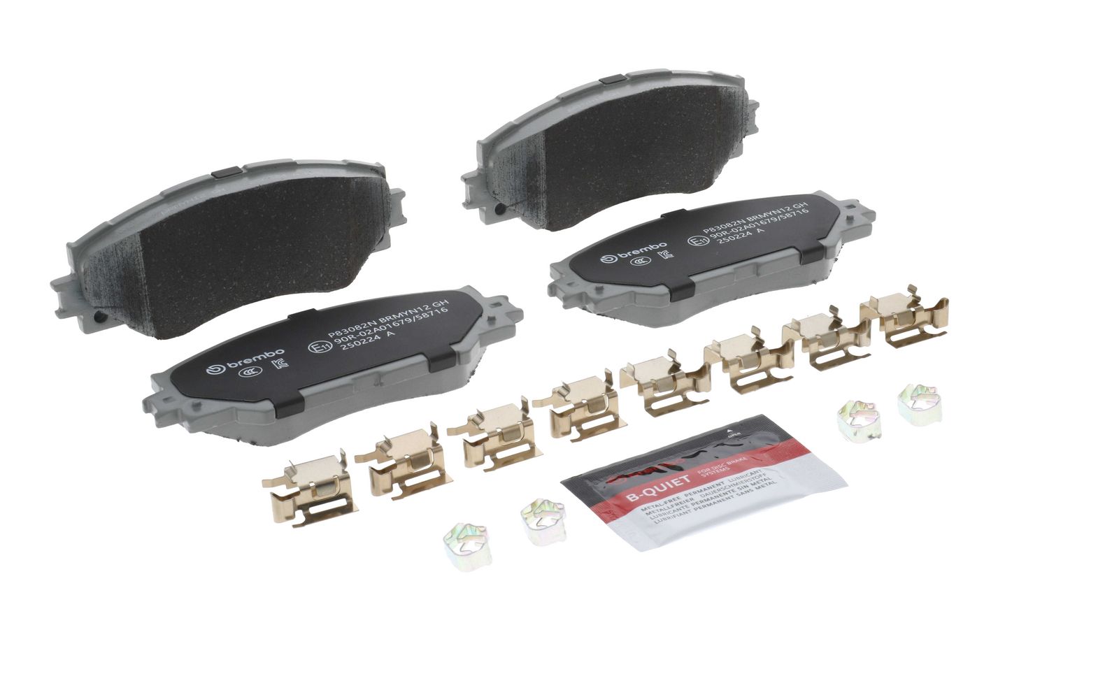 PRIME Ceramic Front Disc Brake Pad Set - P83082N_29