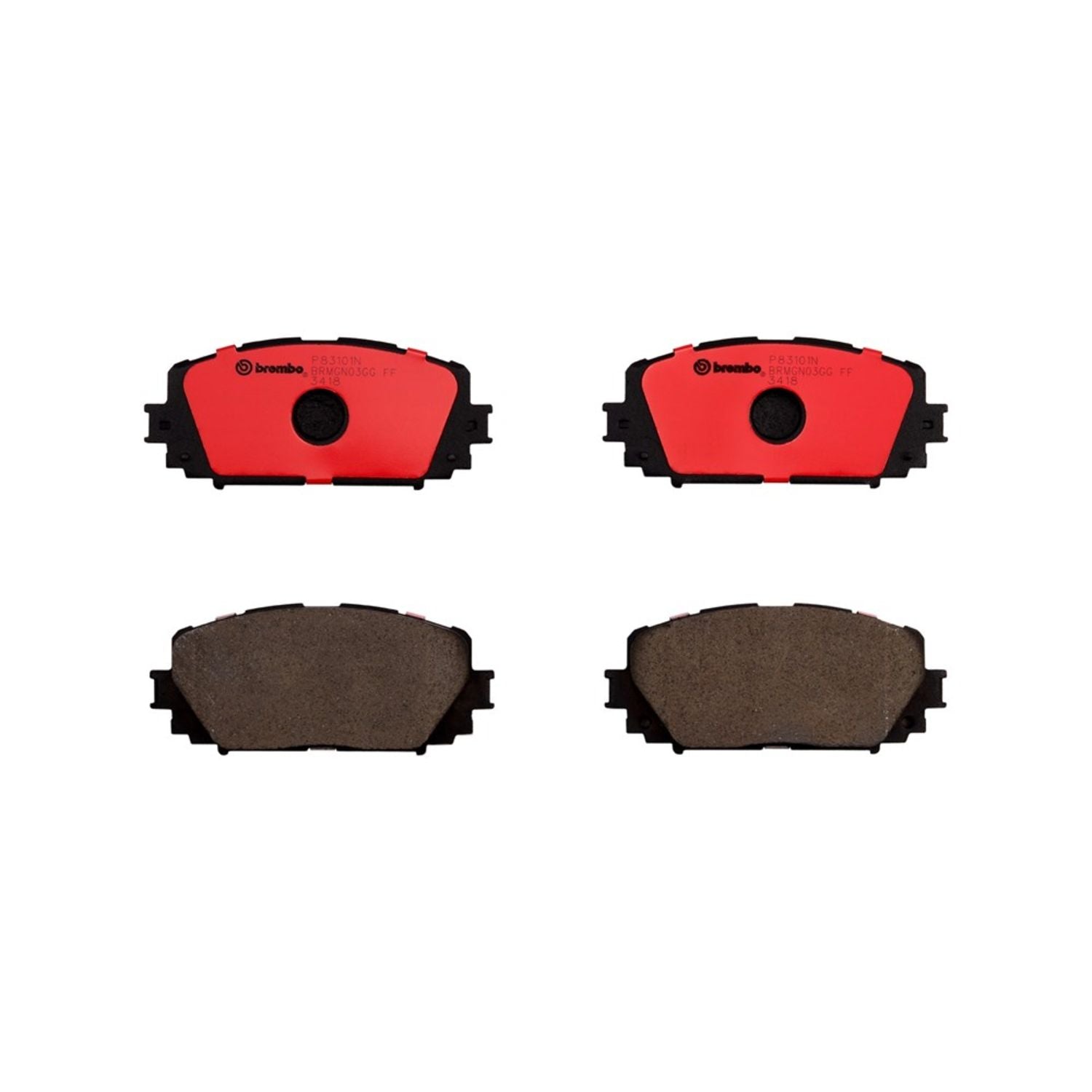 PRIME Ceramic Front Disc Brake Pad Set - P83101N_02