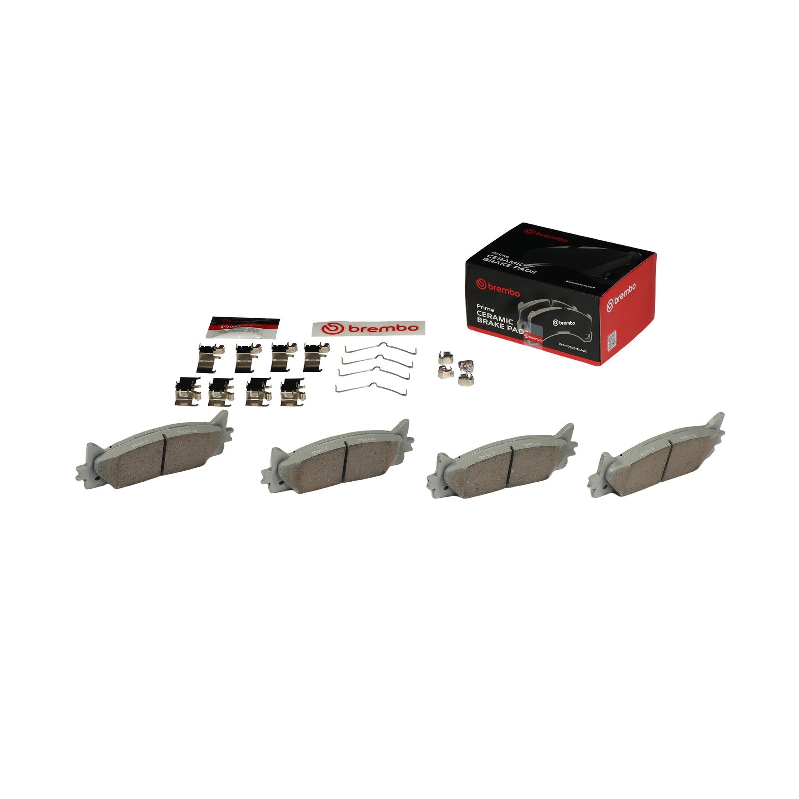 PRIME Ceramic Front Disc Brake Pad Set - P83117N_02