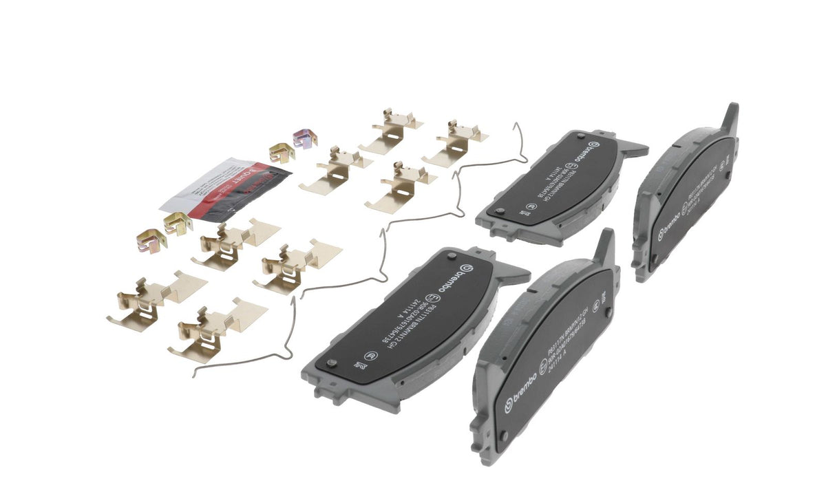 PRIME Ceramic Front Disc Brake Pad Set - P83117N_15