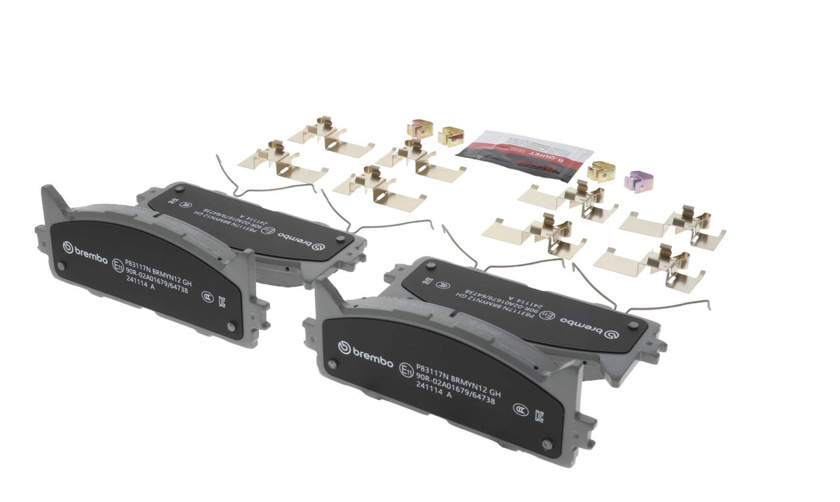 PRIME Ceramic Front Disc Brake Pad Set - P83117N_21