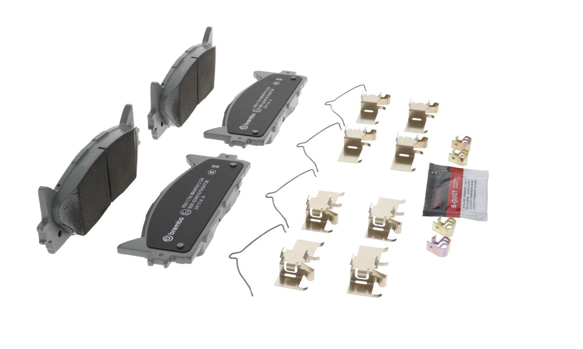PRIME Ceramic Front Disc Brake Pad Set - P83117N_26